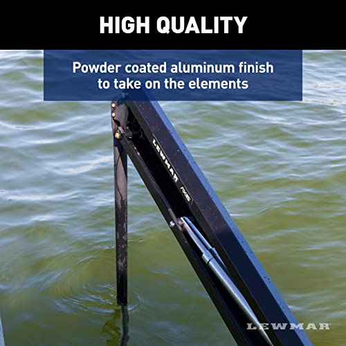 Image of Lewmar Axis 8' Electric Shallow Water Anchor with Remote, Black, 69600944