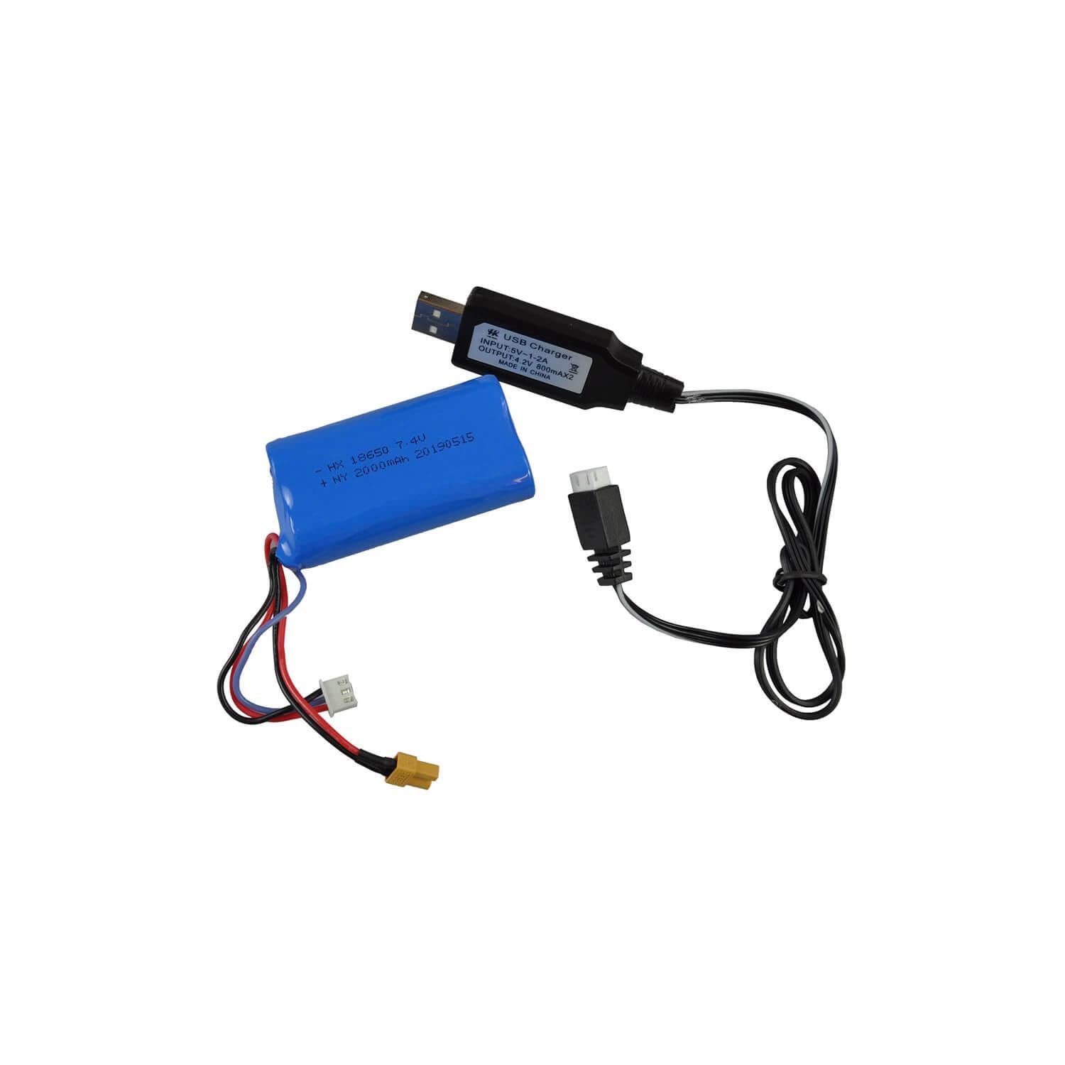 Amewi G485E Petrol 1:14, parzialmente metallo RTR, suono, luce, 10 canali, incl. lampada a tutto tondo RC telecomandato