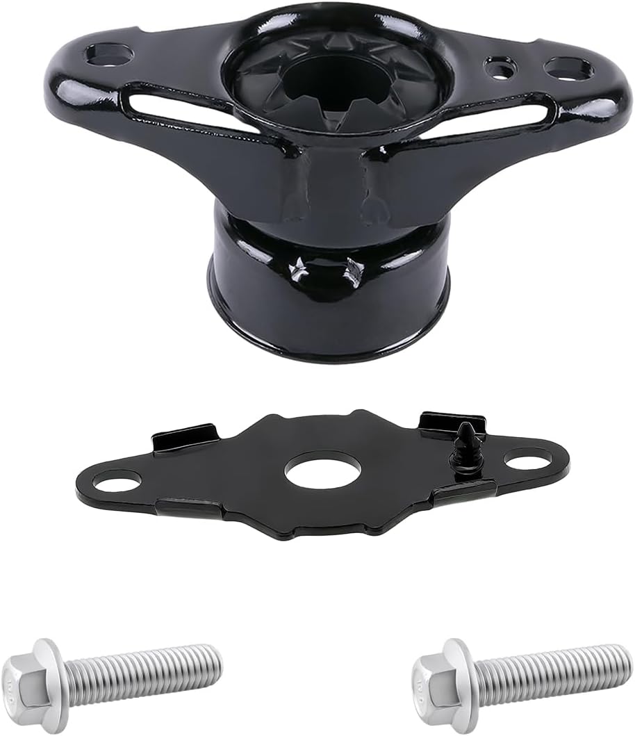 Rear Driver & Passenger Side Upper Shock Mount Kit Compatible with 2011-2018 Dodge Durango and Compatible with 2011-2018 Jeep Grand Cherokee without Nivomat Self Leveling Suspension