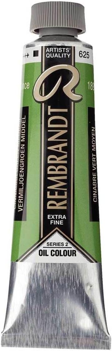 Paint Oil MED, Cinnabar Green Medium, One Size