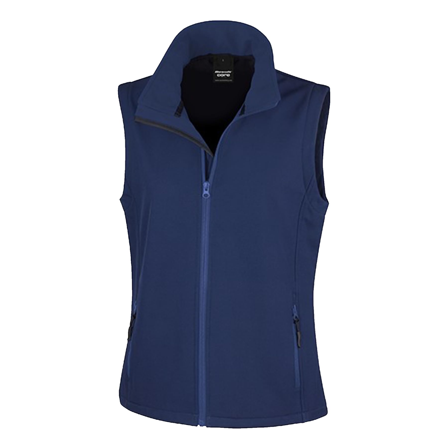Damen Softshell Weste personalisierbar mit Logo oder Text | Fleece Innenfutter | 100% Polyester | XS–XXL | bedruckte Arbeits- & Firmenweste