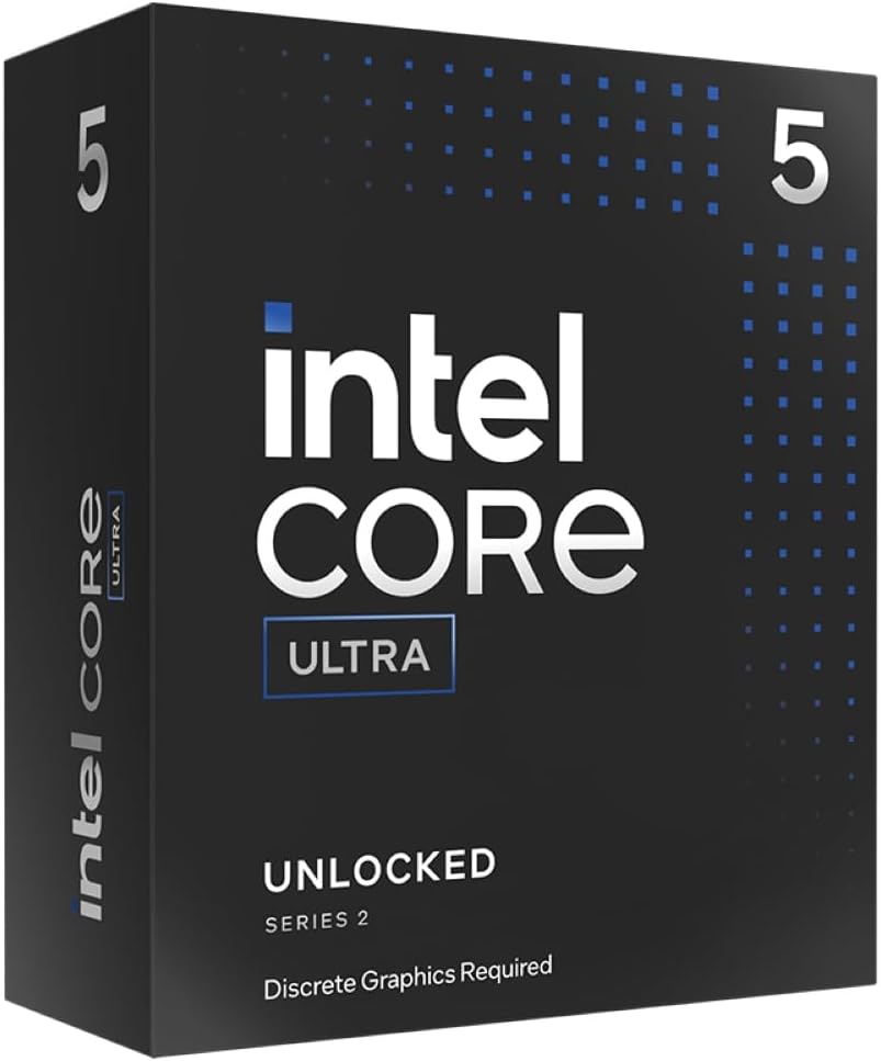 Core Ultra 5 Desktop Processor 245KF 14 Cores (6 P-cores + 8 E-cores) up to 5.2 GHz