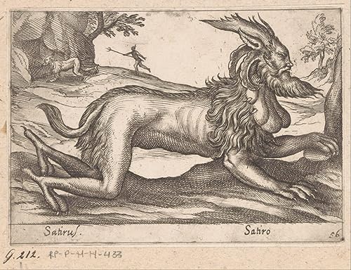Affiche Monsterlijk Wezen Antonio Tempesta sur toile canvas premium