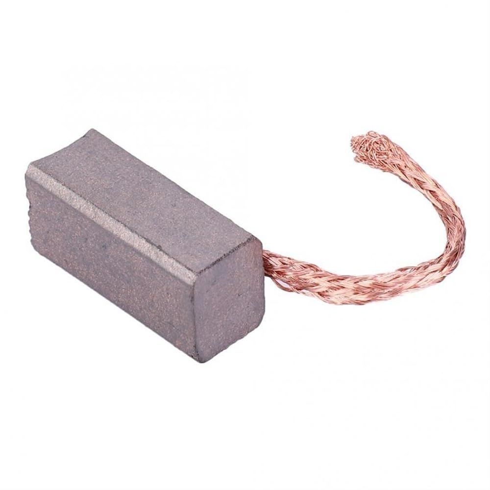 100 Pezzi di spazzole di Carbone for Motori in Grafite e Rame, spazzole for Motori CC for Veicoli elettrici, Kit di Sostituzione 8x10x20 mm
