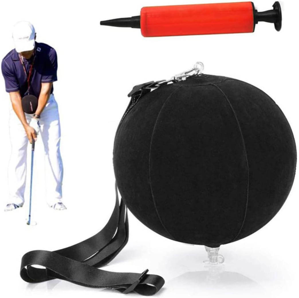 balacoo 4pcs Boys and Swing Trainer Posture Correction Swing Aid for Men Women Beginner Golfers Practice Golf Balls