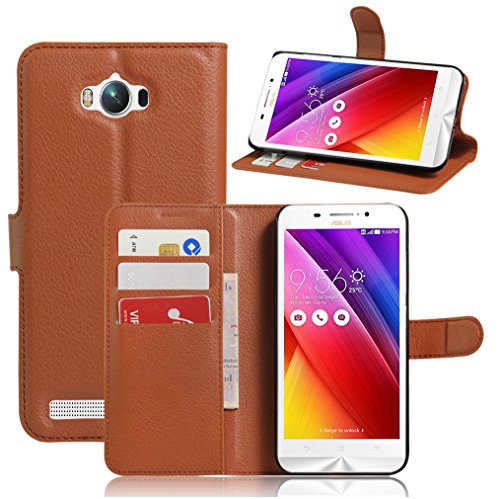 NEKOYA ASUS ZenFone MAX /Zc550 KL Hülle,ASUS ZenFone MAX /Zc550 KL Lederhülle, Handyhülle im Brieftasche-Stil für ASUS ZenFone MAX .Schutzhülle mit [Standfunktion] [Kartenfach] [Magnetverschluss]