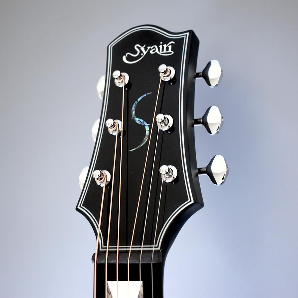 S.Yairi / Sヤイリ アコースティックギター 6弦 ブラック S.Yairi YAJ-1200 EB (Ebony Black) アコースティックギター