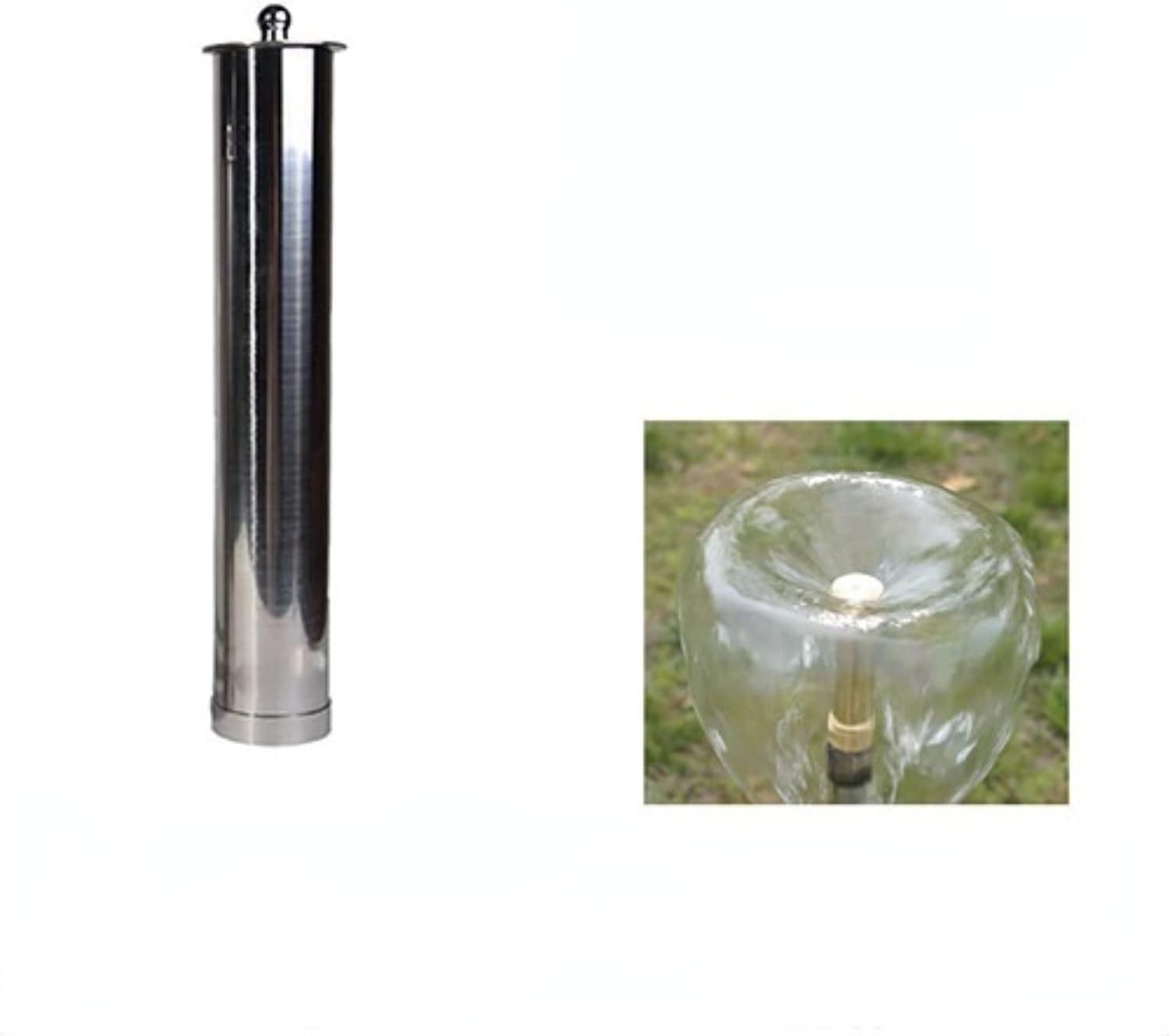 1/2'3/4" 1" 1.5" 2" Brass and SS304 2 Layers Fountain Nozzle Cantonese Lengthened Outdoor Garden Landscape Pond Fountain Head (Brass 1.5" M Two Layer)