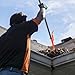 Gutter Cleaning Tool with Threaded, Gutter Cleaner, Mini Rake, Clean Off Gutter Guards from The Ground