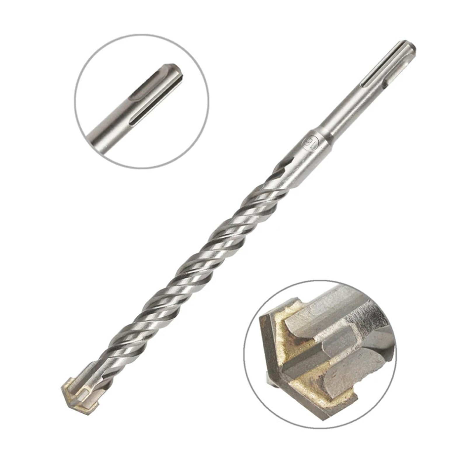 Set di Scalpelli 5 Pezzi Gambo Martello Trapano Punta scanalatura scalpello Piatto muratura Strumenti Set for la Lavorazione del Legno Cemento Muro Roccia