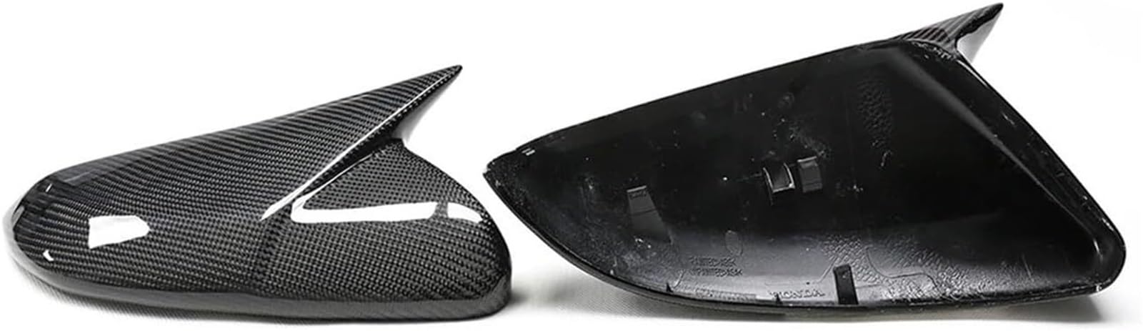 Rétroviseur en fibre de carbone véritable style OX horn pour Civic 10 - 5