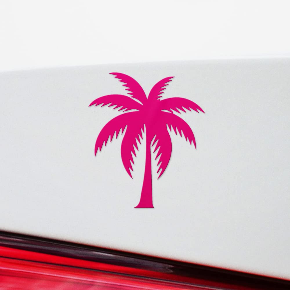 Amazon.com - Transparent Decal Stickers of Palm Tree (Pink