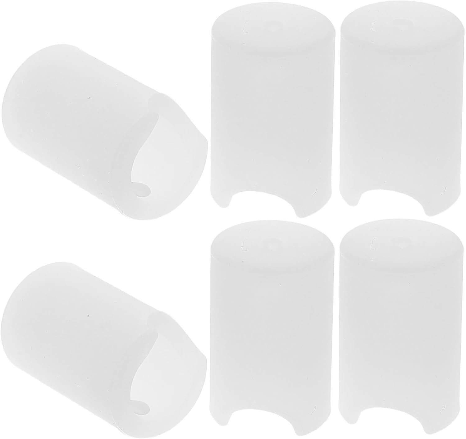 TOYANDONA 6pcs Silicone Drawer Handle Protectors Baby Proof Bumper Covers for Cabinet Door Safety Soft Cushion Edge Protectors for Boys and Girls