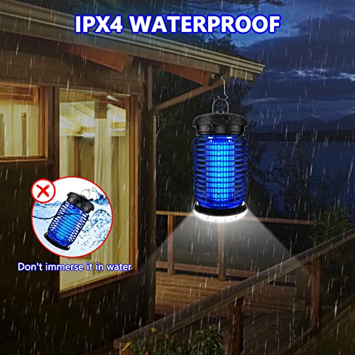 Bug Zapper With Led Light, Mosquito Zapper Outdoor Electric, Fly Zapper, Insect Zapper Electronic Fly Traps, Plug In Mosquito Killer For Indoor Outdoor Patio Yard #TOP4