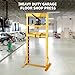 20 Ton Hydraulic Shop Press, Heavy-Duty H-Frame Garage Floor Press with Stamping Plates, Adjustable Height Bearing Press for Metal Straightening, Bending, Parts Pressing & Automotive Repair