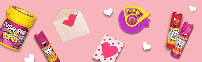 Valentine's Push Pop Gummy Pop-Its Pack de 4 miniatura 5