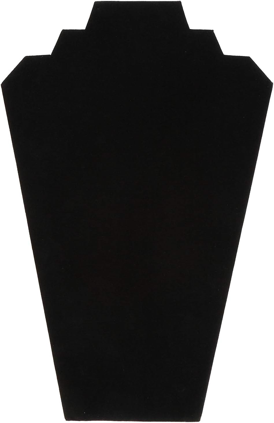 Foraineam 9 Pack Necklace Display 12.5 Inches Black Velvet Jewelry Easel Display Holder Pendants Chains Showcase Organizer Stand : Clothing, Shoes & Jewelry