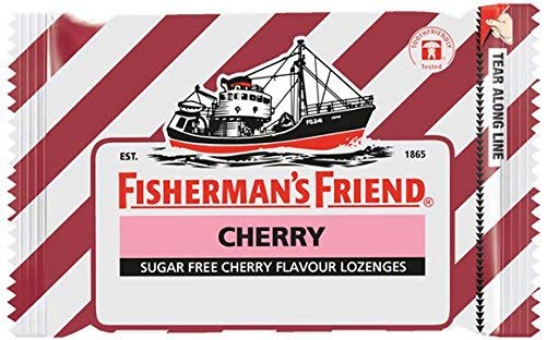 Fisherman's Friend Cherry Sugar-Free Lozenges 25G, (Pack Of 6) #TOP1