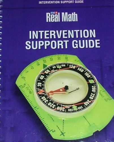 Sra Scripted Math Intervention SRA Real Math (Intervention Support Guide) Grade 4: unknown author ...