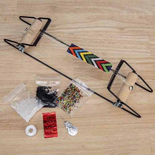 The Beadsmith BLM5 Metal Bead Loom Kit, Includes Loom thumb #4