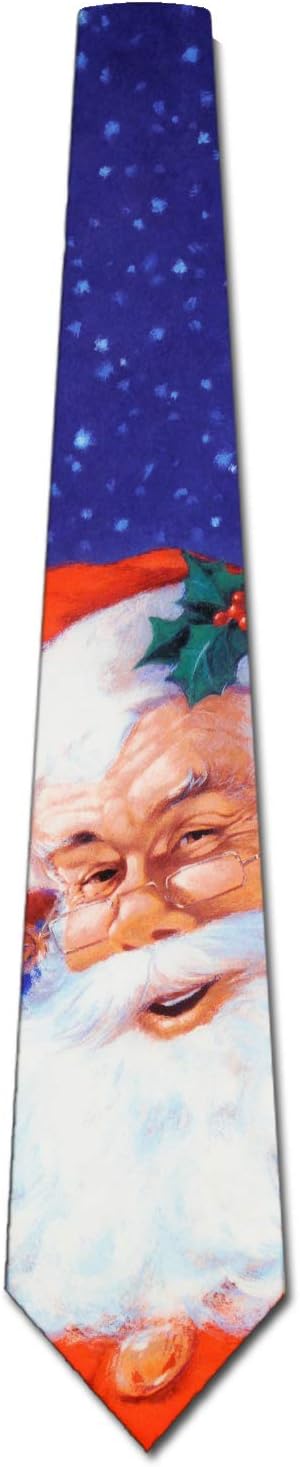 Santa Claus Ties Mens Christmas Necktie