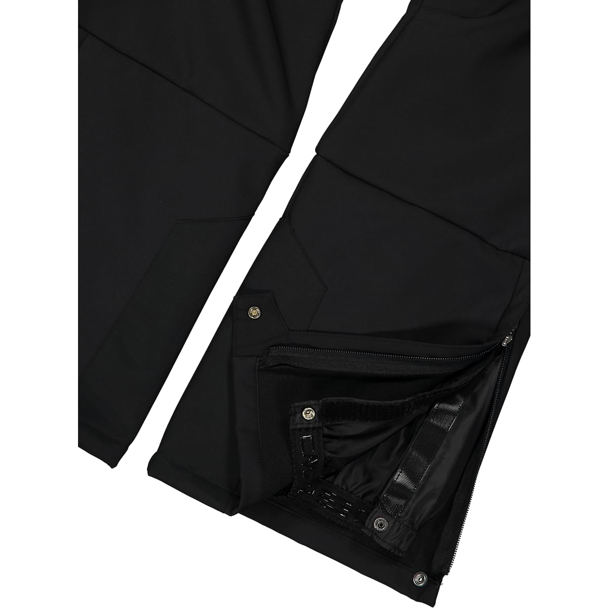 CMP Salopette Donna da Sci in Softshell, 34W4326 (Nero, S)