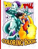 Ultimate Dragon Ball colouring Book: Official Goku, Vegeta, and Friends Art Collection for Kids and Adults