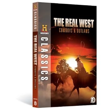 DVD History Classics: The Real West - Cowboys and Outlaws Book
