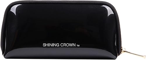 SHINING Crown Por EMILYSTORES - Bolsa de maquillaje portátil multifuncional para viajes, bolsa de cosméticos para guardar artículos de tocador,