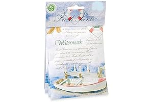 Scented Sachets Watermark (Set of 3)