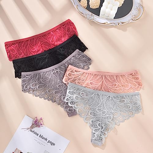Sous-vêtements briefs féminins sans serrer taille basse - 2