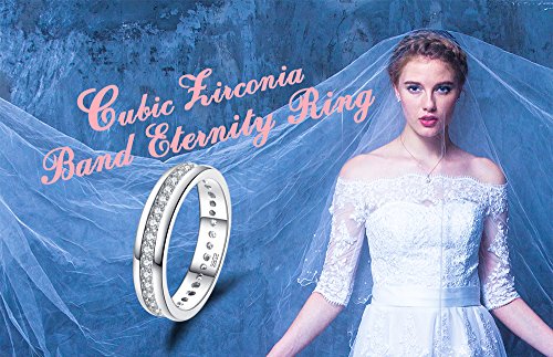 JewelryPalace-Anillos-Mujer-Plata-Diamante-Simulado-Anillos-de-Compromiso-Plata-de-ley-925-Mujer-Chapado-en-Oro-Promiso-Anillo-Mujer-Alianzas-Banda-Boda-Eternidad-Joyeria-de-Aniversario