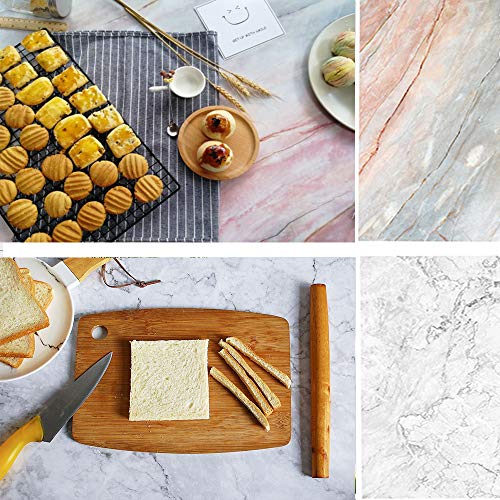 Evanto 22X35 Inch (56X88Cm) 2-In-1 Cracked Marble Texture Background Flat Lay Tabletop Photography Backdrop Paper For Food, Jewelry, Cosmetics, Small Products, Photo Pros #TOP25