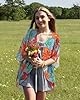 Womens Tops Resort Wear for Women Kaftan Kimono Ca... #1