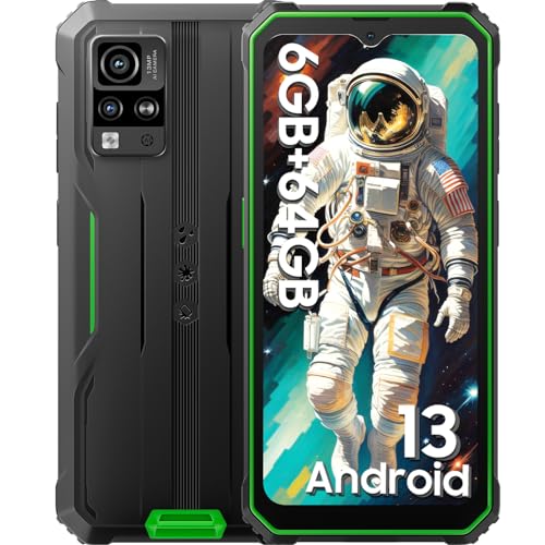 Blackview Bv4800 Móvil Resistente 6gb 64gb Tf 1tb , 6.56 Hd 5180mah Android 13 Movil Todoterreno, Fotografía De 360 Cámara De 13mp Telefono Movil Doble 4g Gps Face Id Nfc-Verde Blackview Bv4800 Móvil Resistente 6gb 64gb Tf 1tb , 6.56 Hd 5180mah Android 13 Movil Todoterreno, Fotografía De 360 Cámara De 13mp Telefono Movil Doble 4g Gps Face Id Nfc-Verde