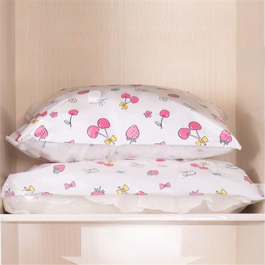 8PCS Vacuum Compression Bag for Cloth Compressed Bags with Hand Pump Reusable Blanket Clothes Quilt Organizer Travel(130 * 100cm)