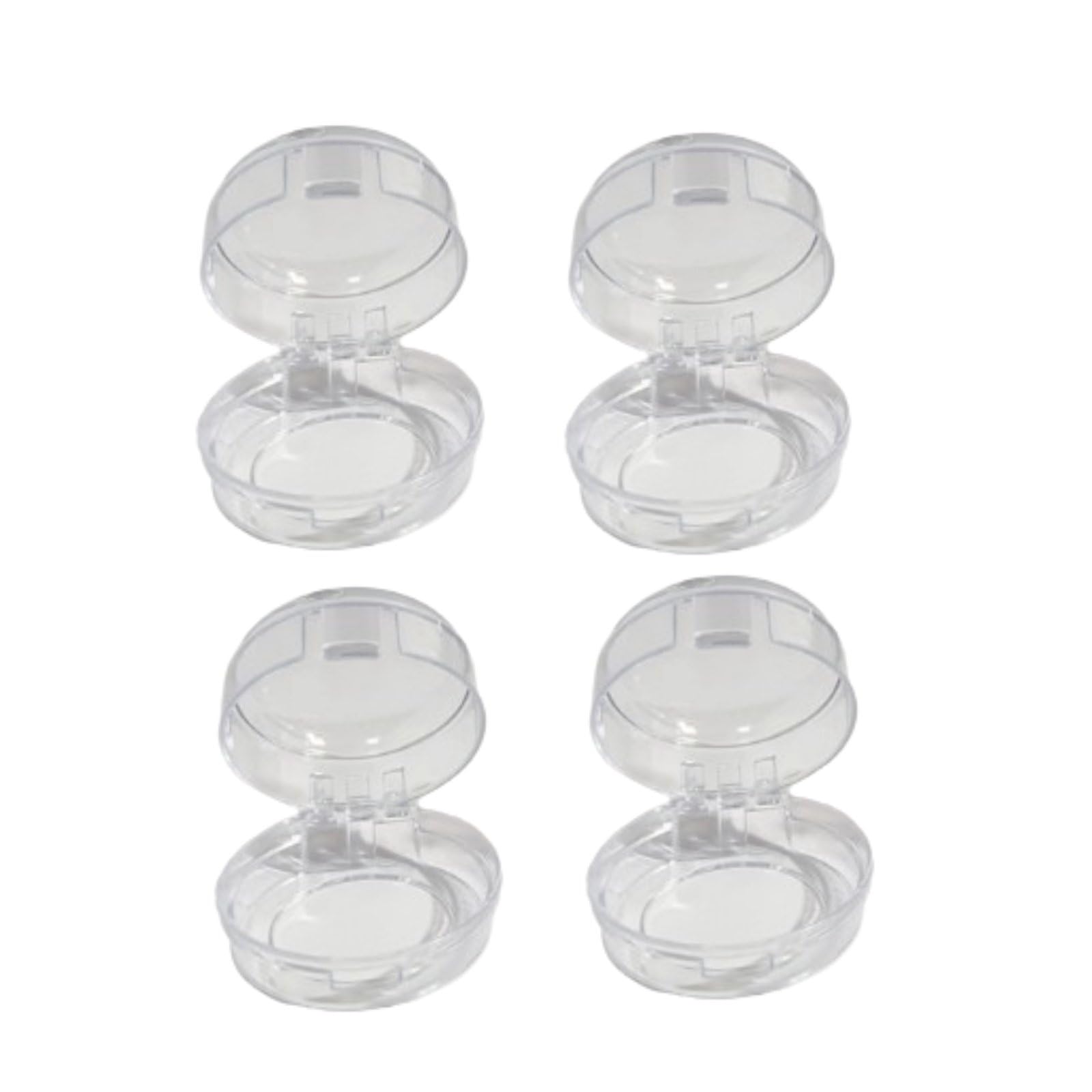 Stove Knob Safety Covers, Clear Child Proof Stove Knob Covers, Heat-Resistant Gas Stove Switch Protection Cover Locks for Child Pets Safety Stove Knob Safety Covers (4,Transparent)