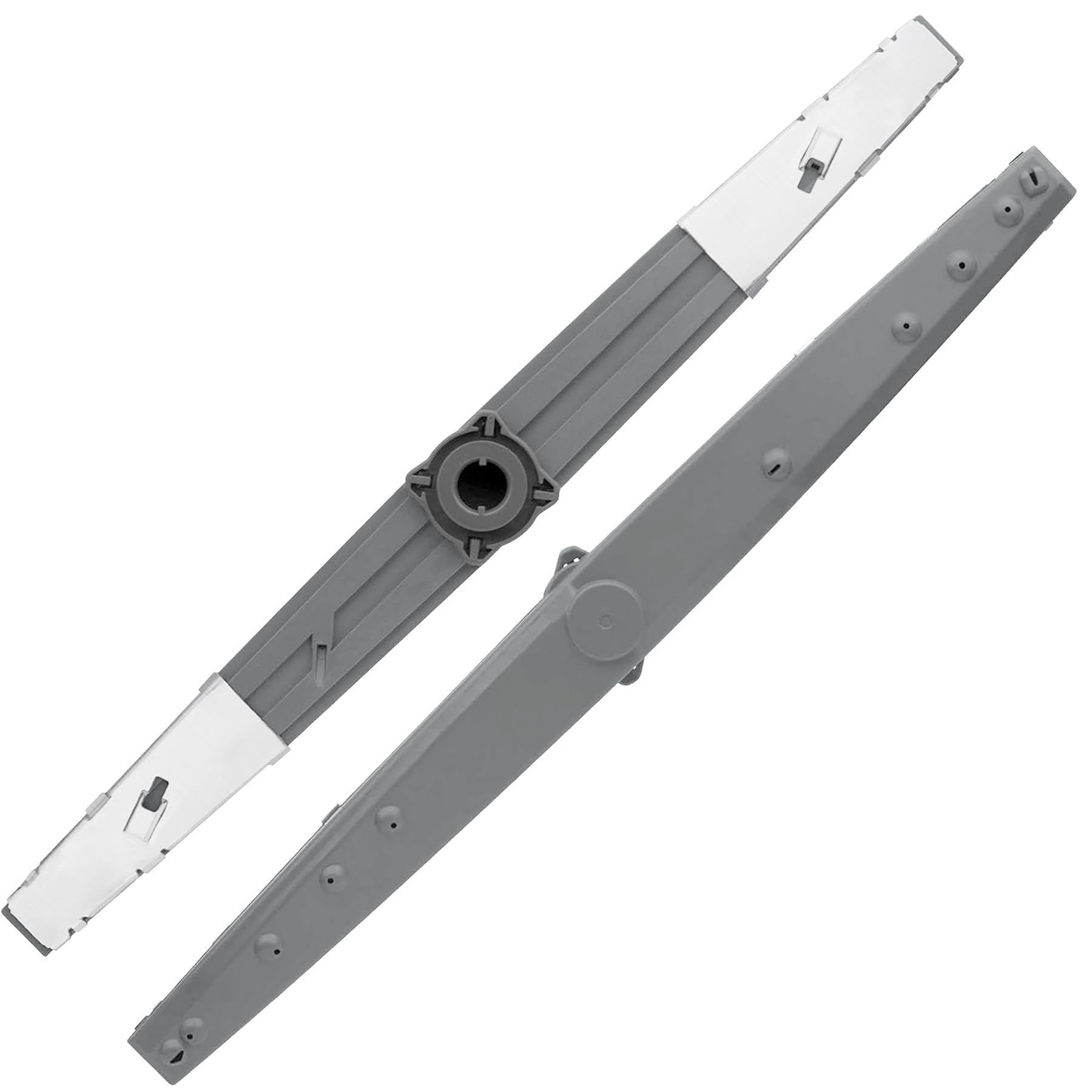 Photo 1 of WPW10491331 Dishwasher Lower Spray Arm - Compatible with Whirlpool/Maytag/Amana/Admiral/IKEA - Replaces W10491331, AP6022259, PS11755592, WPW10320512, 2312843(1 Pc-Main image shows front & back)