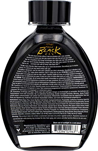 Ed Hardy Black Xxx Instant Dark Color Tanning Lotion, 13.5 Oz #TOP1