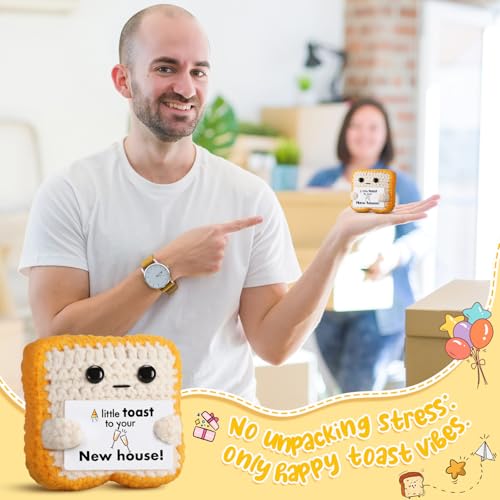 House Warming Gifts New Home, “A Little Toast to Your New House” Housewarming Gifts for Women Men Friend Family Couple, New Homeowner - Closing Presents for Home Buyers - First Apartment Essentials - Image 7