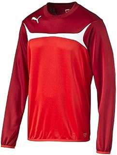 PUMA Herren Sweatshirt Esito 3 Training Sweat, red-White, XXL, 653967 01