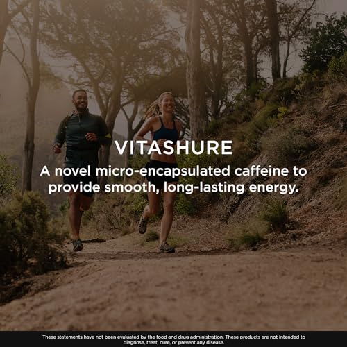 Image of Genius Caffeine - Sustained-Release Microencapsulated Caffeine Pills for Smooth, Long-Lasting Energy & Focus - No Jitters or Crash - 100mg per Capsule - 100 Servings - Natural Performance Booster