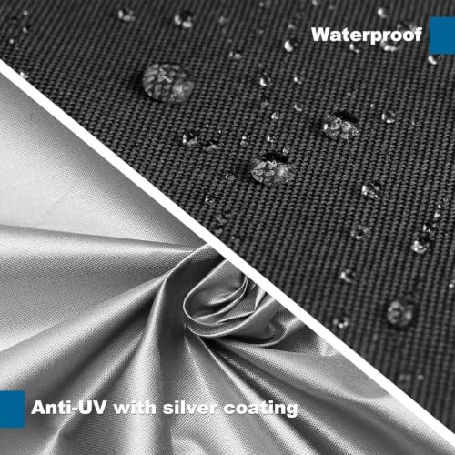 Cubierta de mesa de agua Oxford impermeable para patios y piscinas exteriores 5
