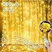 Produktbild Nasharia LED USB Lichtervorhang 3m x 3m, 300 LEDs Lichterketten Vorhang IP44 Wasserdicht mit 8 Lichtmodelle für Partydekoration deko schlafzimmer, Innenbeleuchtung, Warmweiß
