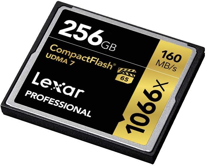 80% оƒƒ Dіѕсоunt Lexar Professional 1066x 256GB CompactFlash Card, Up to 160MB/s Read, for Professional Photographer, Videographer, Enthusiast (LCF256CRBNA1066)