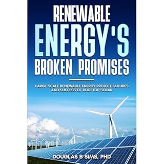 Renewable Energy's Broken Promises Audiolibro Por Douglas Sims arte de portada