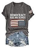 Democracy Has No Kings Tee...