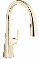 CAREERING｜PLACEBO301 KOHLER Graze Single-Handle Touchless Pull Down Sprayer