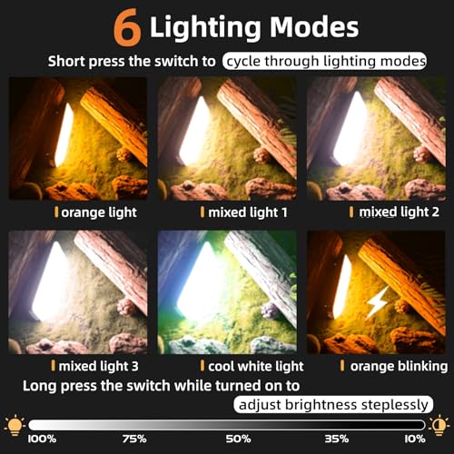 Image of DOTWISE Camping Lantern Rechargeable 10000mAh, Lanterns for Power outages Max 1500LM Camping Lights up to 150Hours,Stepless Dimming & 6 Modes, IPX4 Waterproof,(Green)