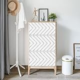 Geometric Stripe Wallpaper 17.7'x236' Black and White Wallpaper Stick and Peel Brick Chevron Modern...